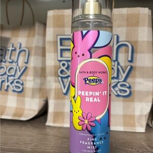 Bath & Body Works Peeps Peepin' It Real Fragrance Mist - Pink & Yellow
